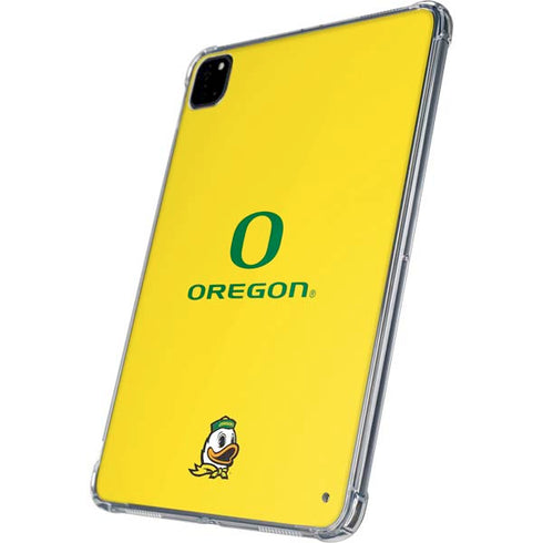 University of Oregon Ducks Green Gradient iPad Pro 11in (2024) Clear Case